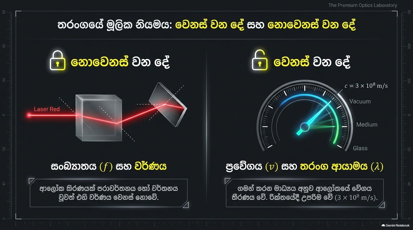 ආලෝක වර්තනය | SHORT NOTE