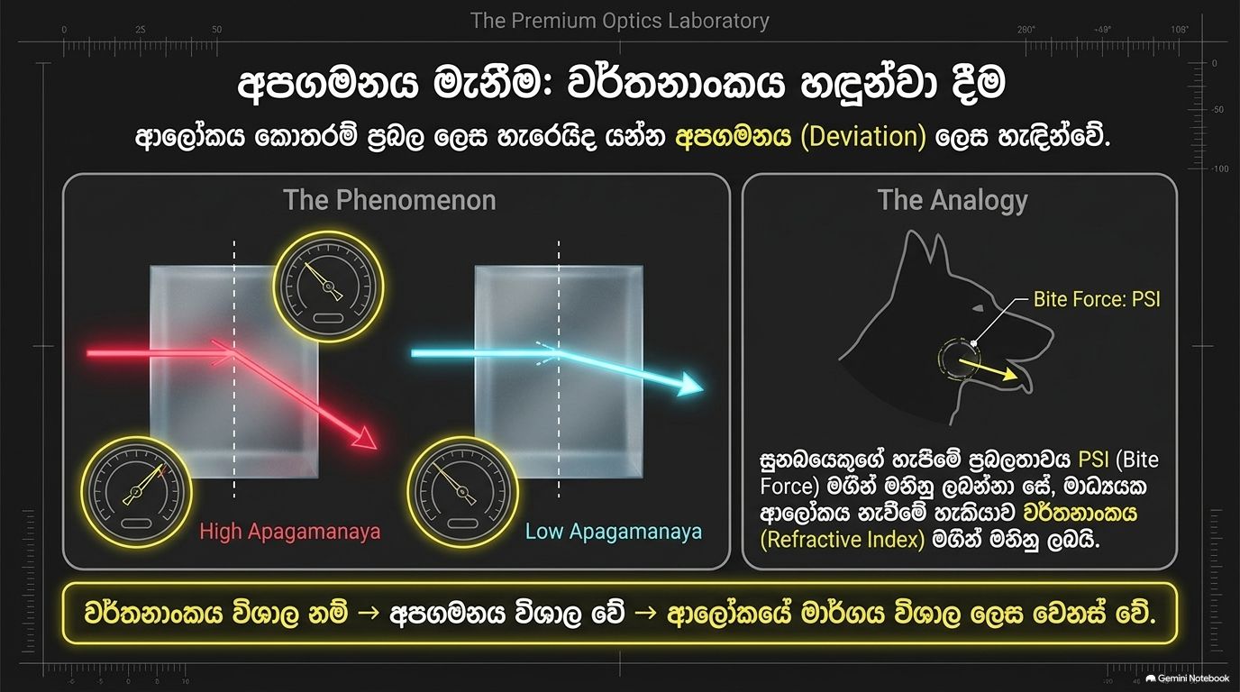 ආලෝක වර්තනය | SHORT NOTE