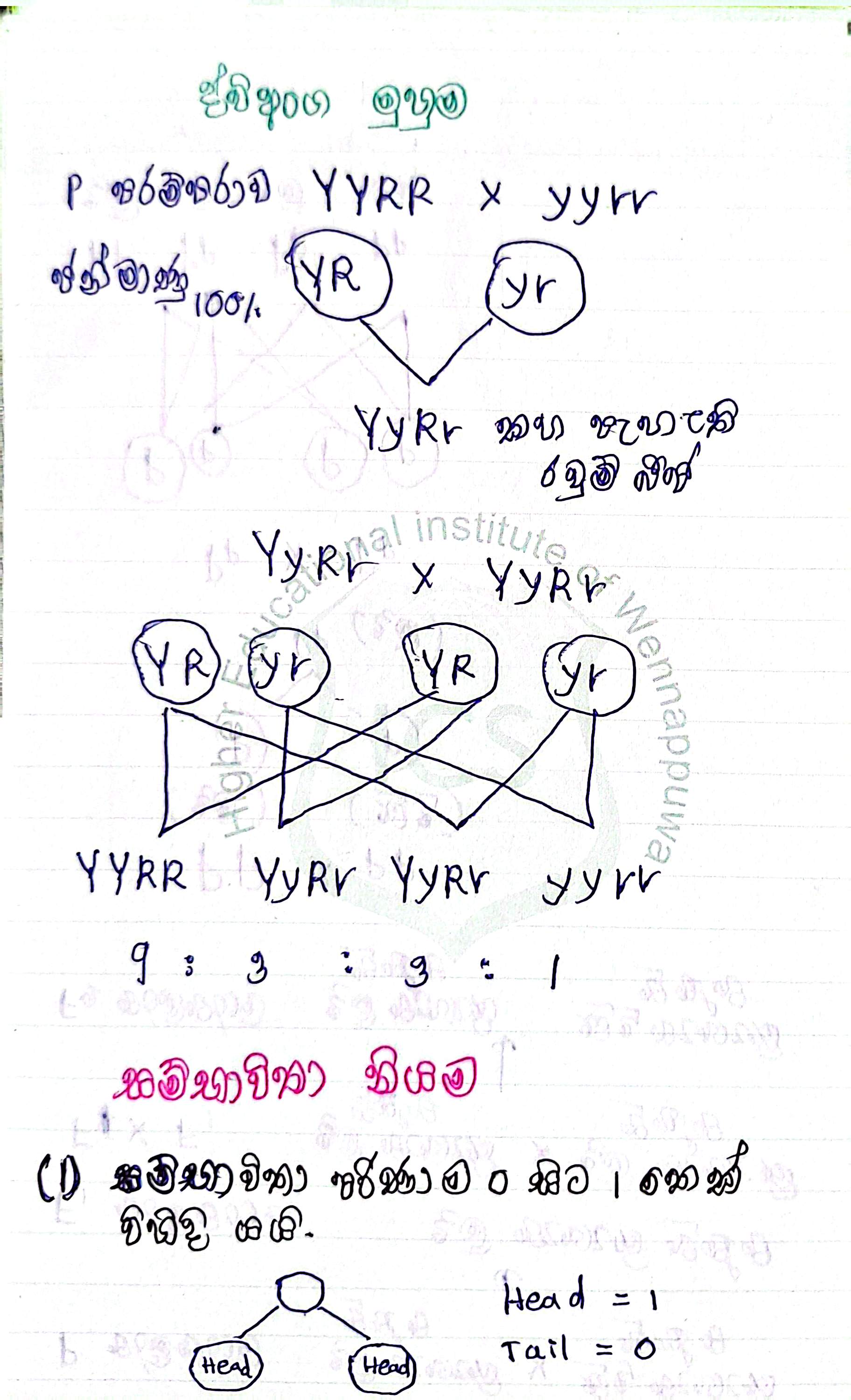 Genetics | SHORT NOTE