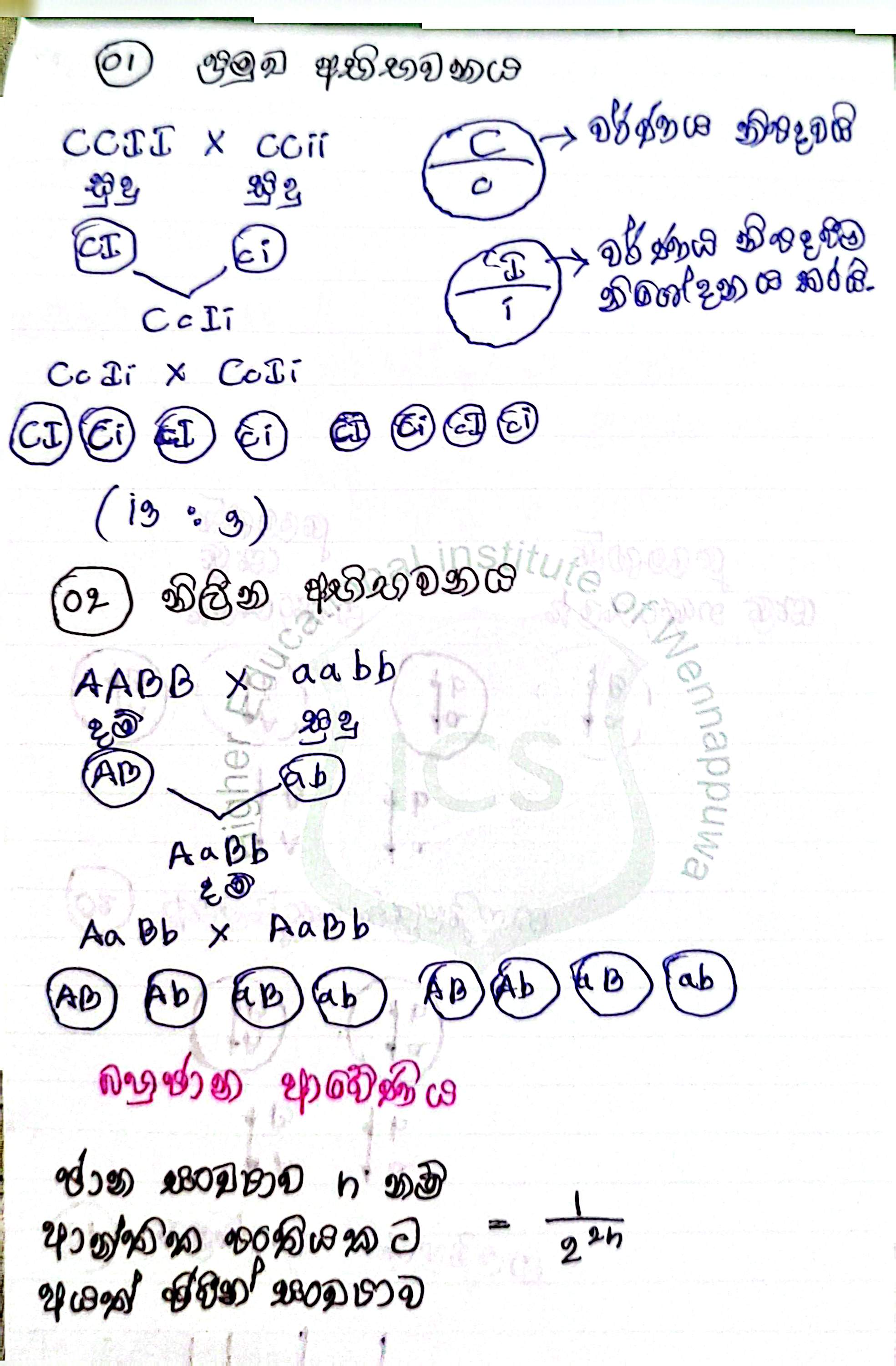 Genetics | SHORT NOTE