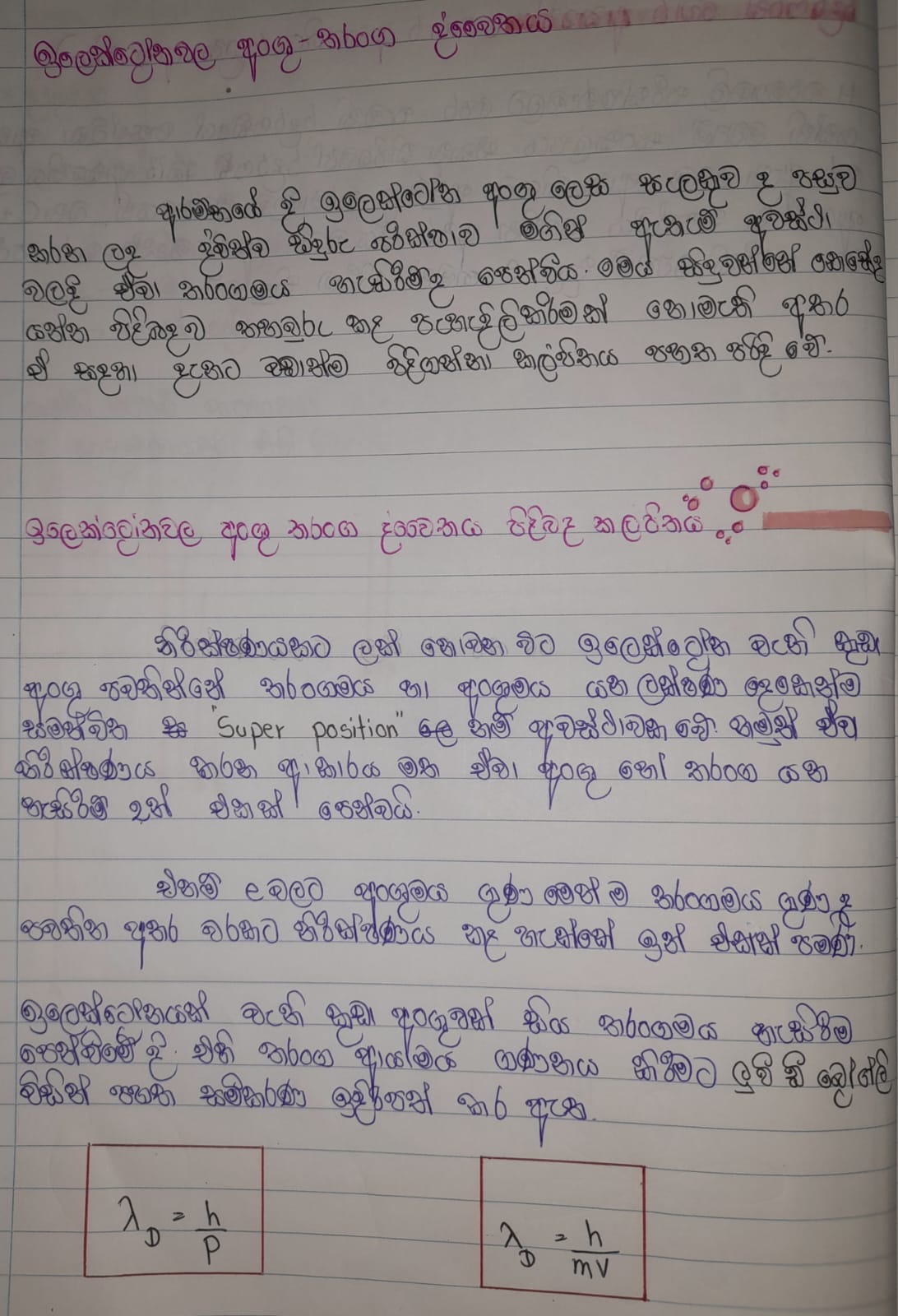Hydrogen Emission Spectrum | FULL NOTE