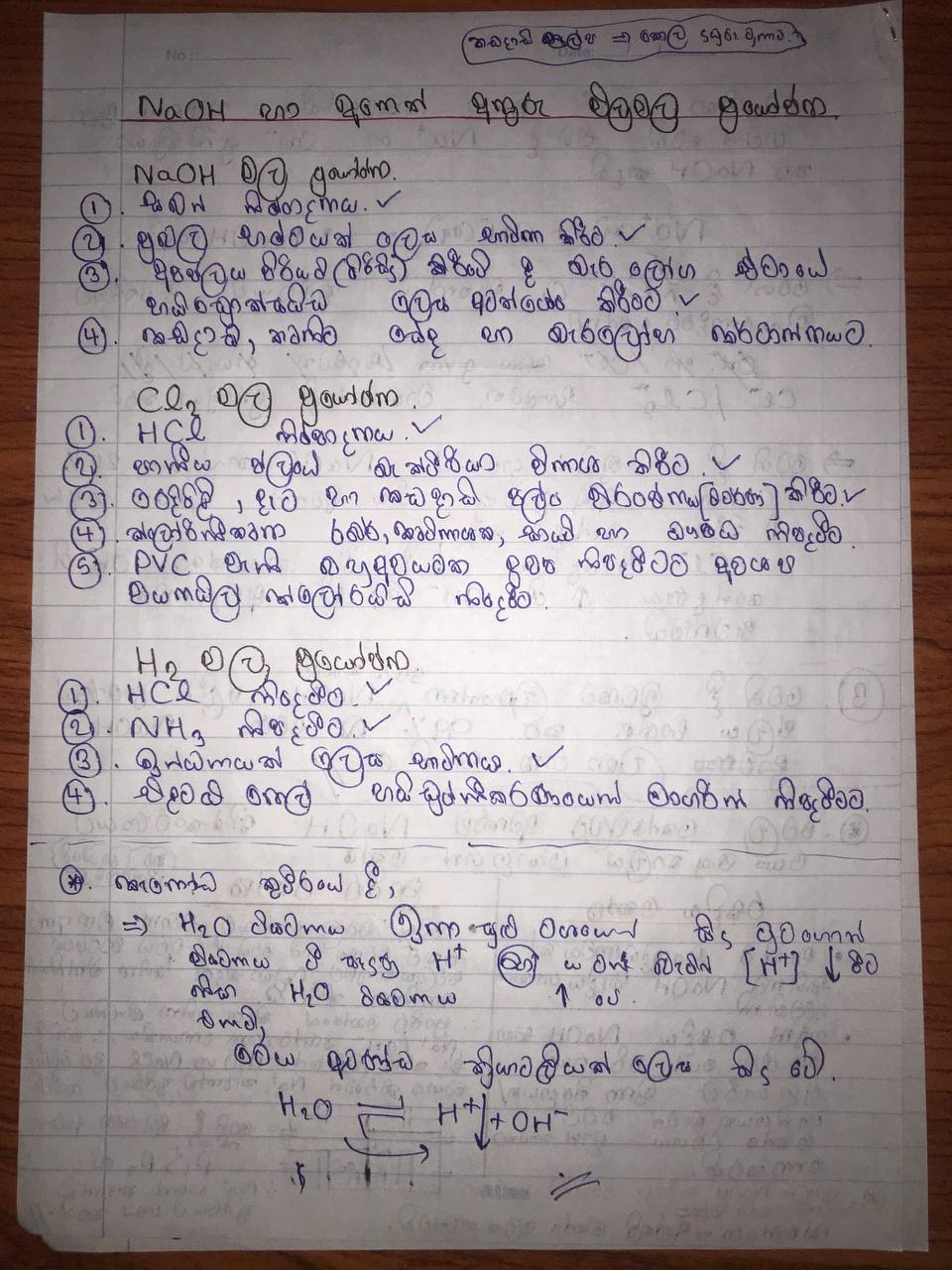 කෝස්ටික් සෝඩා(NaOH) නිෂ්පාදනය | SHORT NOTE