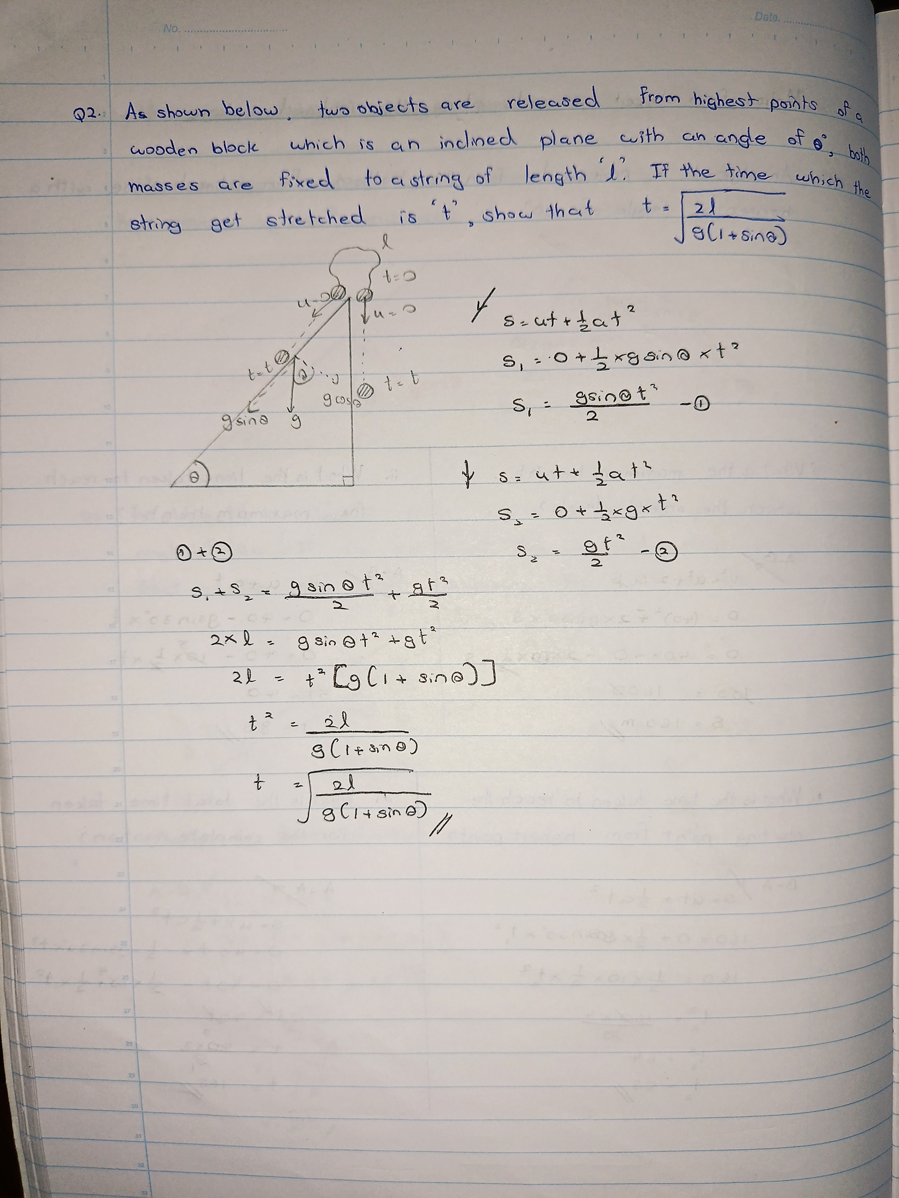 Motion Under Gravity | FULL NOTE