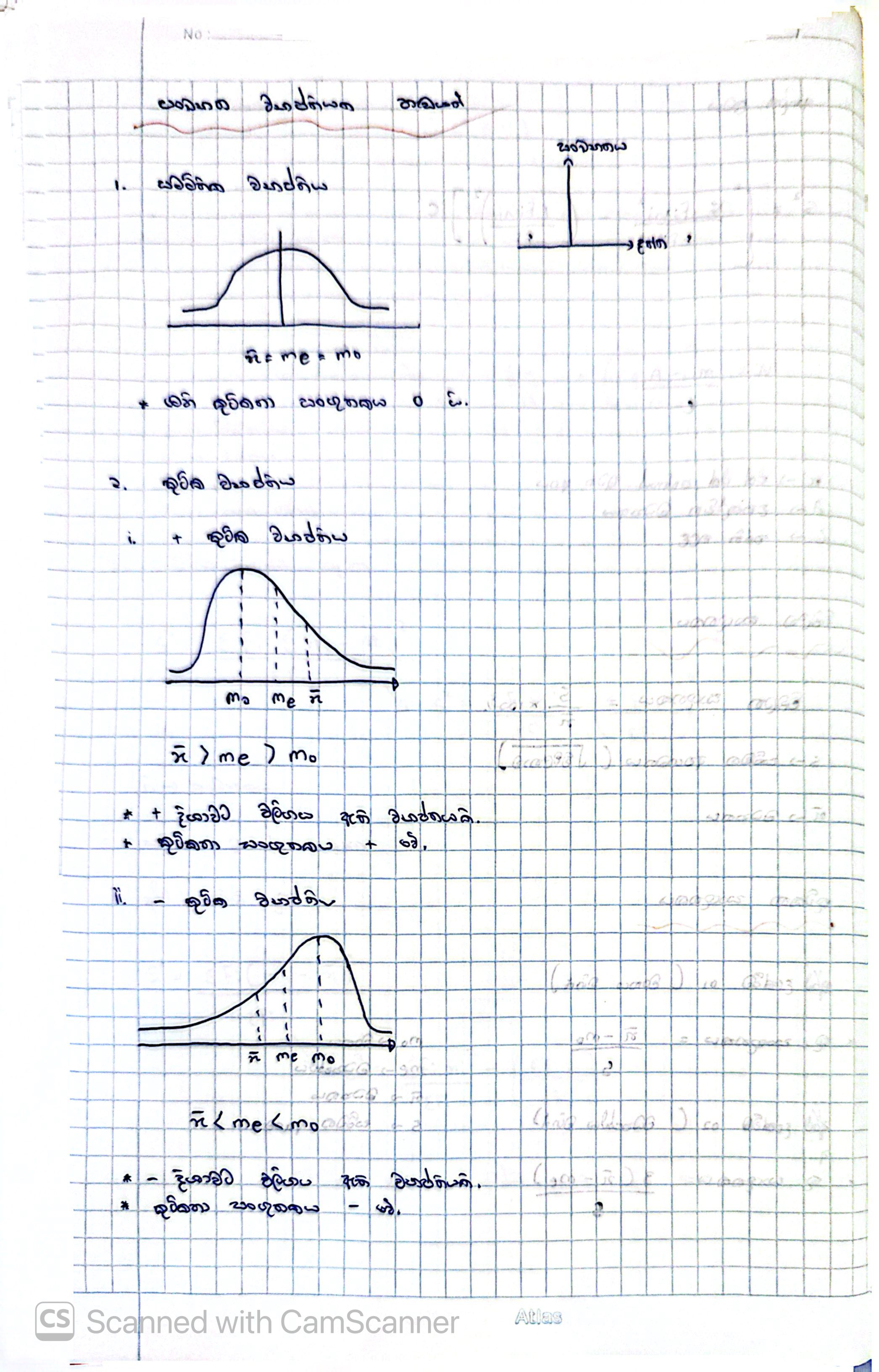 සංඛ්‍යානය (Statistics) | FULL NOTE
