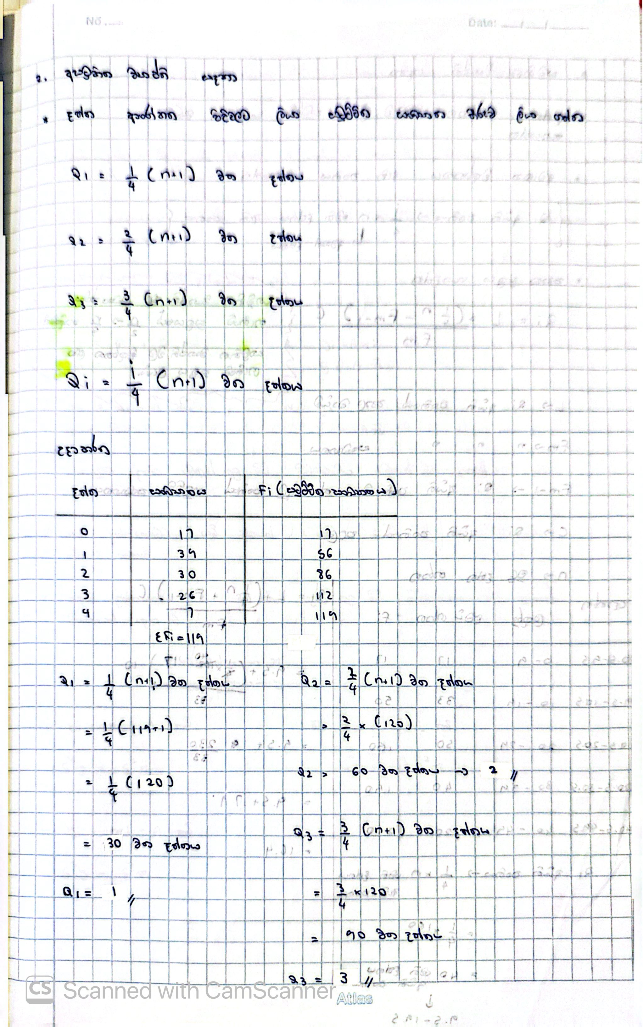 සංඛ්‍යානය (Statistics) | FULL NOTE